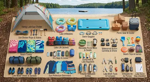 Lake days gear available to rent