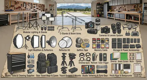 Photography gear available to rent