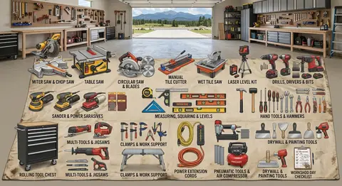 Tool sets gear available to rent